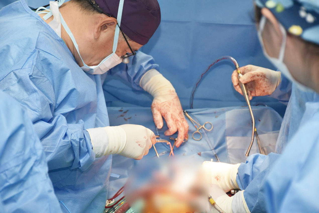 3國防部軍醫局蔡建松局長領軍完成澎湖第6例開心手術